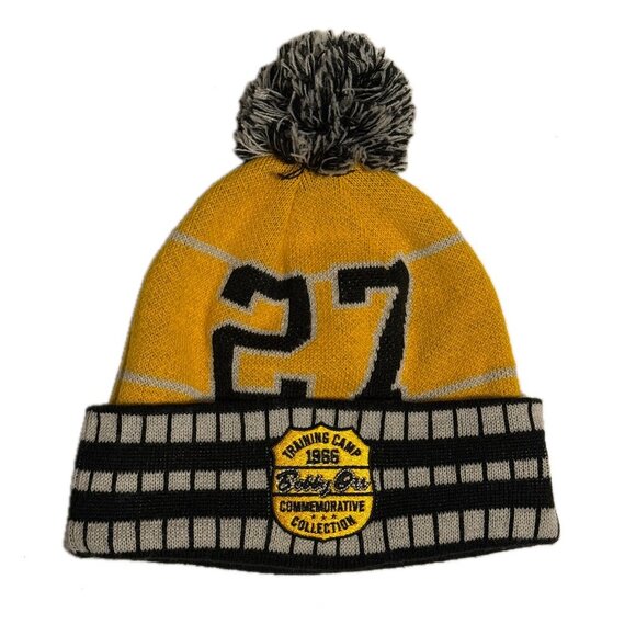 Bobby Orr Training Camp 1966 Rookie #27 Old Time Hockey Winter Hat OSFM - Picture 1 of 7